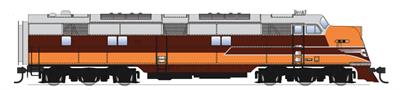 Broadway Limited 3281 HO Milwaukee Road EMD E6A Dual Headlight #15B