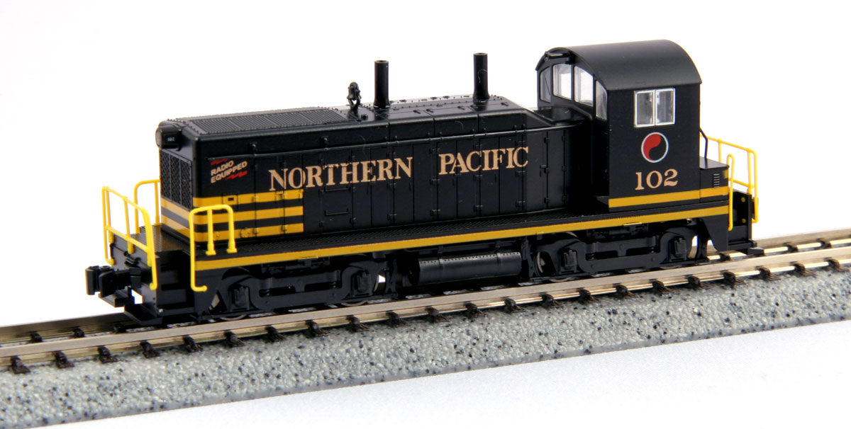 Kato 176-4371-1 N Northern Pacific EMD NW2 Diesel Switcher #102 w/KOBO TCS DCC