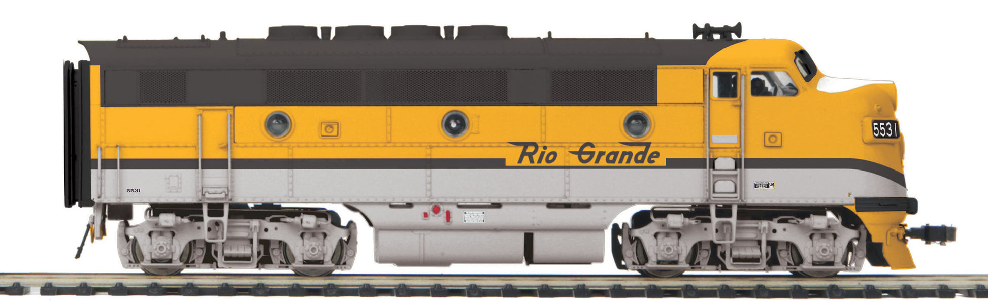 MTH 80-2198-1 HO Denver & Rio Grande Western EMD F3A w/PS 3.0 & DCC #5531