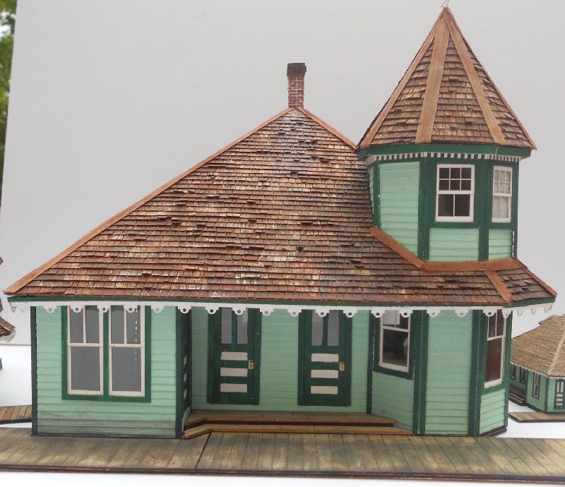 RS Laser Kits 103 O Randolph's Depot Wood Building Kit