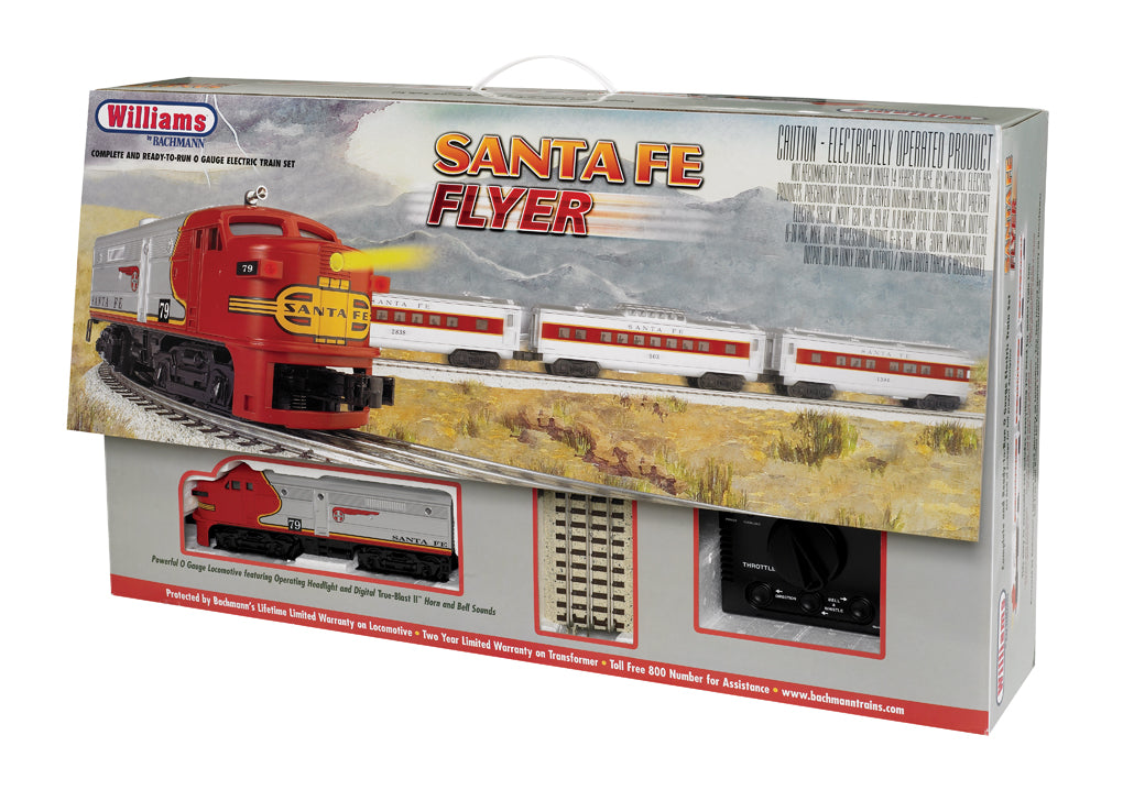 Williams 321 O Santa Fe Flyer Train Set