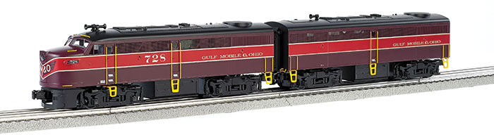 Williams 23203 O Gulf, Mobile & Ohio ALCO FA1 & FB1 Diesel Loco #728A/84B