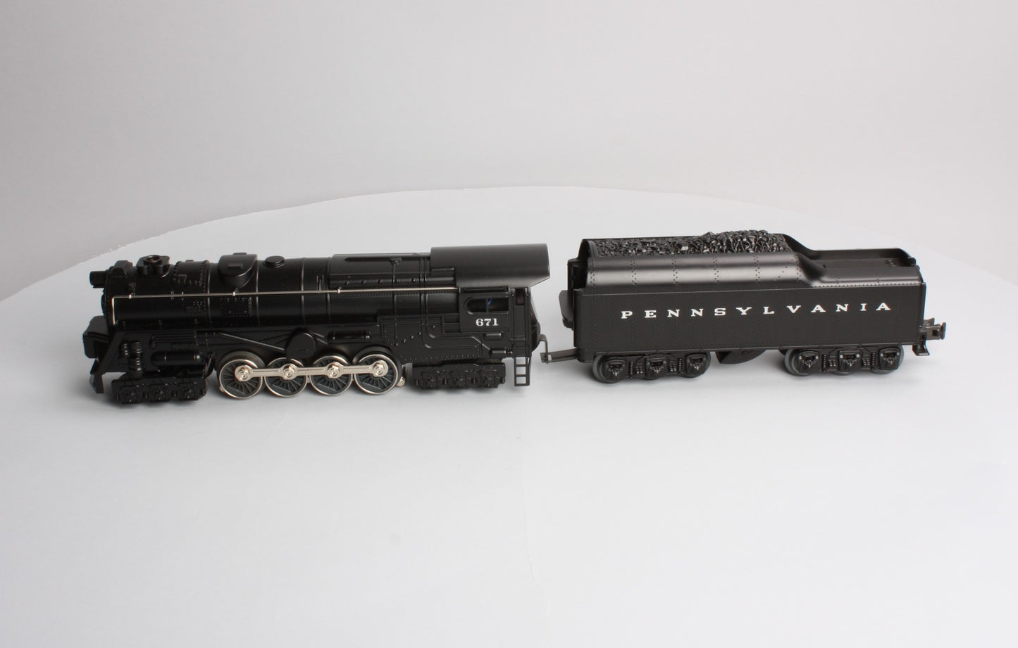 Williams 40499 PRR 6-8-6 S-2 Turbine Steam Locomotive & Tender #671