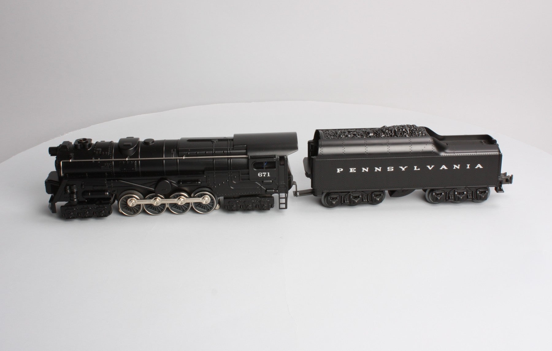 Williams 40499 PRR 6-8-6 S-2 Turbine Steam Locomotive & Tender #671