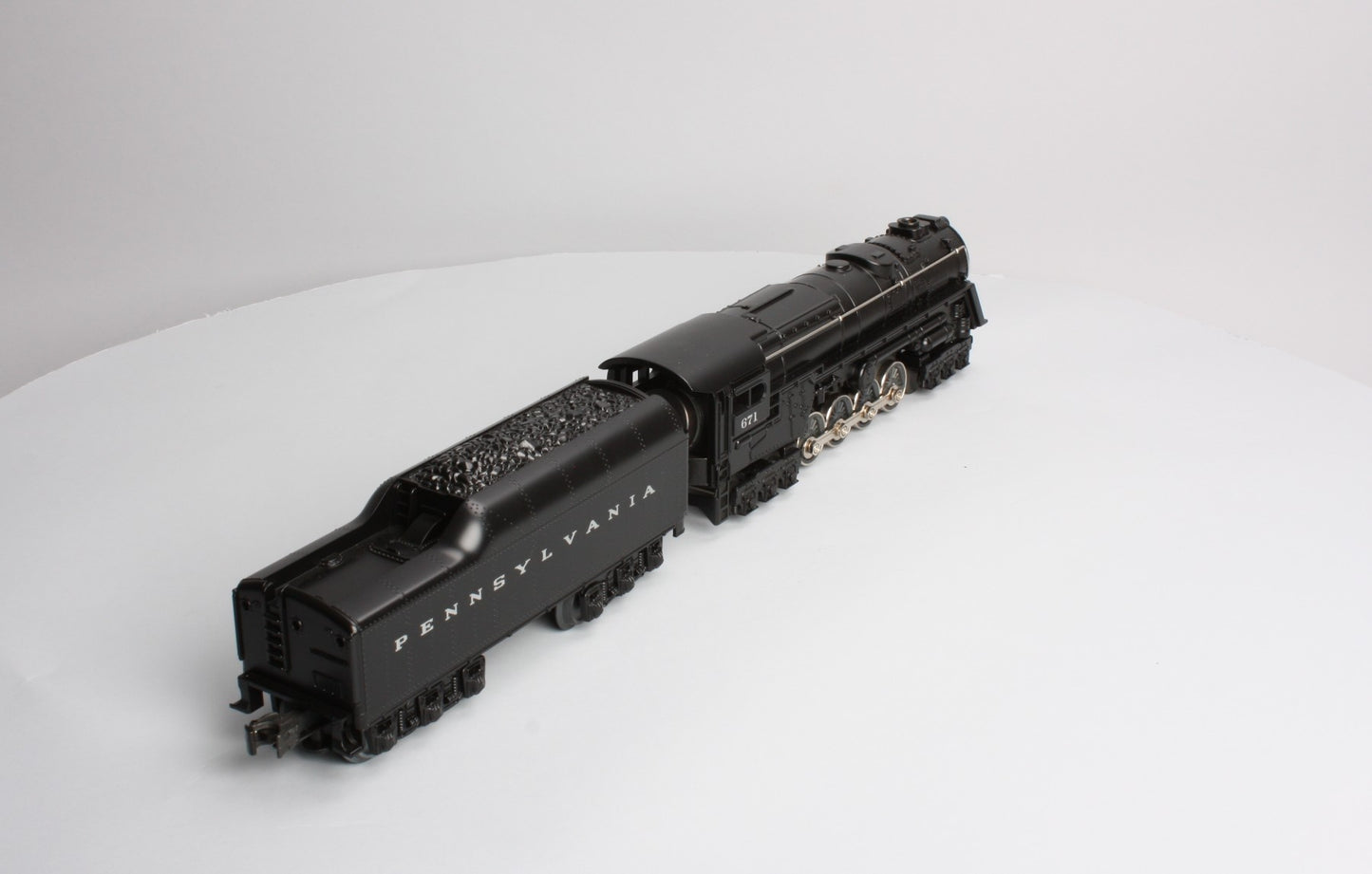 Williams 40499 PRR 6-8-6 S-2 Turbine Steam Locomotive & Tender #671