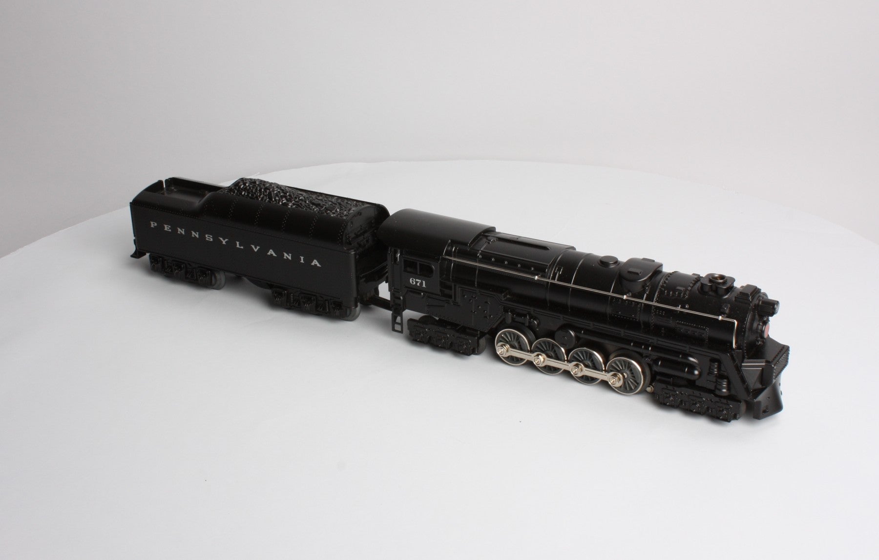 Williams 40499 PRR 6-8-6 S-2 Turbine Steam Locomotive & Tender #671