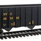 Walthers 910-6722 HO CSX/NYC 50' 100-Ton 3-Bay Eastern Hopper #489366