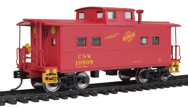 Walthers 910-8603 HO CNW NE-Style Center Cupola Caboose RTR #10808