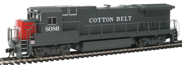 Walthers 910-9556 HO Cotton Belt GE Dash 8-40B - Standard DC #8086