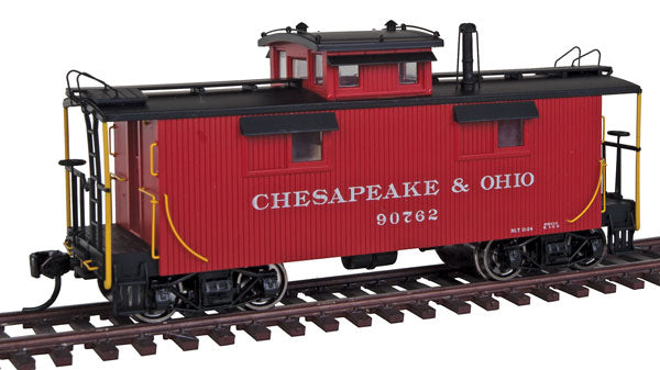Walthers 920-103155 HO Chesapeake & Ohio 25' Wood Caboose #90762