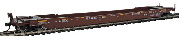 Walthers 920-109005 HO FEC Gunderson Rebuilt All-Purpose 53' Well Car #72392
