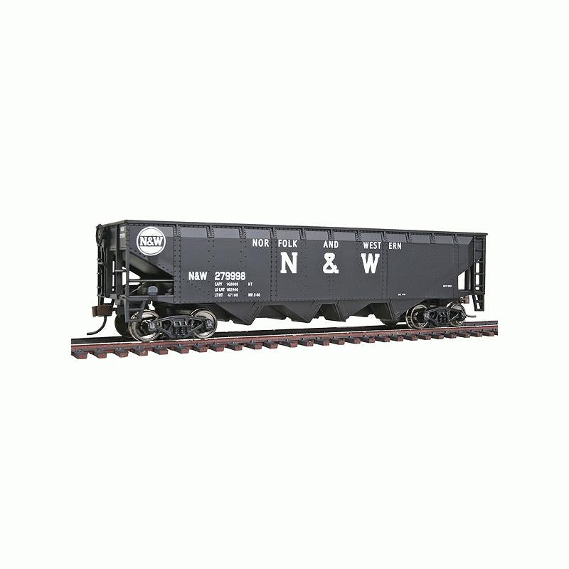 Walthers 931-1655 HO Norfolk & Western Offset Quad Hopper - Ready To Run