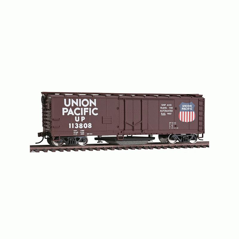 Walthers 931-1756 HO Union Pacific 40' Plug-Door Track Cleaning Boxcar #113808