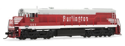 Arnold HN2215 N CBQ General Electric U25C Class U25C Diesel Locomotive #553