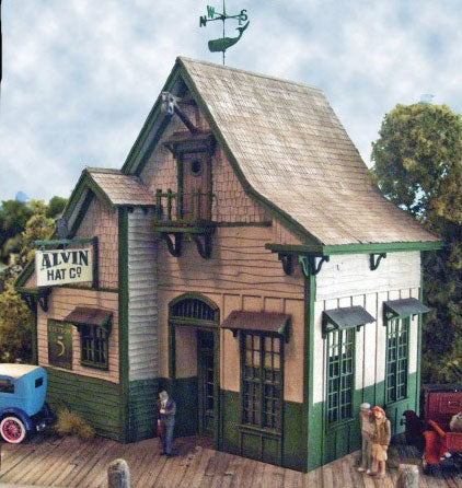 Bar Mills 1040 HO Alvin Hat Company Laser-Cut Wood Kit