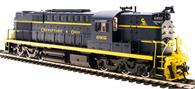 Broadway Limited 2984 HO Chesapeake & Ohio Alco RSD7 High Nose Paragon2™ #6801