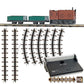 Busch 12004 HOn2 Transport Train Starter Set - Feldbahn