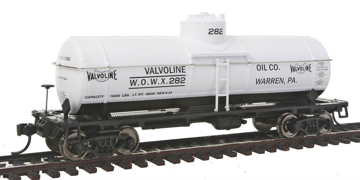 Walthers 910-1010 HO Valvoline 36' 10,000-Gallon Tank Car - Ready to Run #282