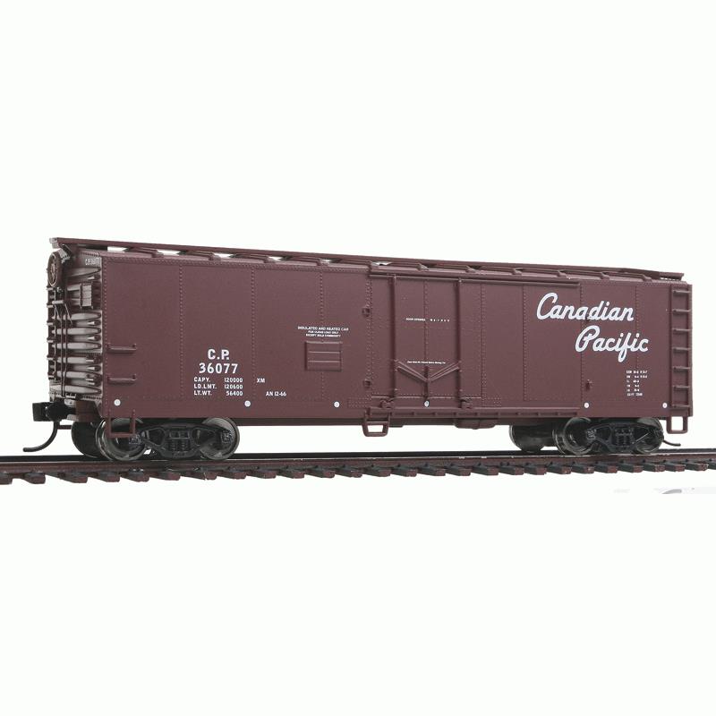 Walthers 910-1557 HO Canadian Pacific 40' Plug-Door Boxcar - Ready to Run #36077