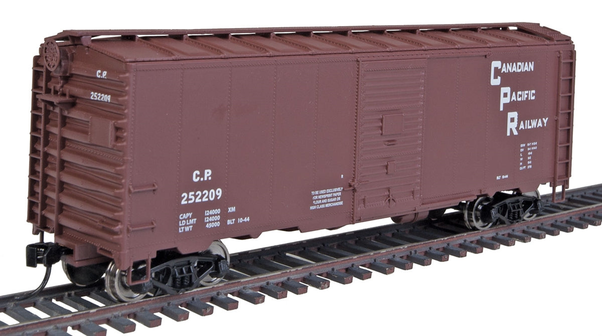 Walthers 910-1655 HO Canadian Pacific 40' AAR 1944 Boxcar - Ready to Run #252209