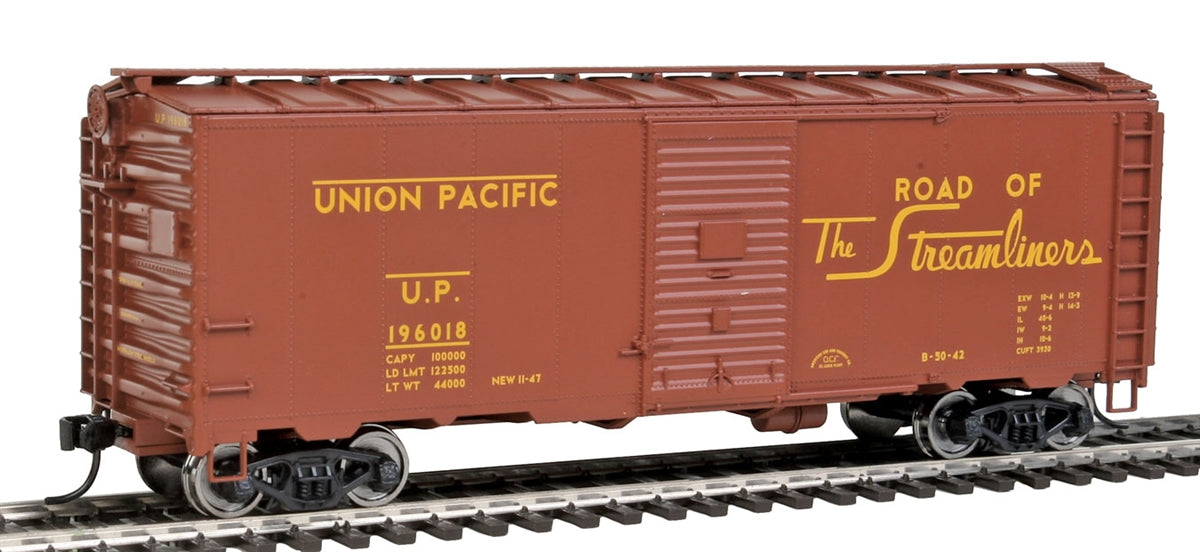 Walthers 910-1671 HO Union Pacific 40' AAR 1944 Boxcar - Ready to Run #196018