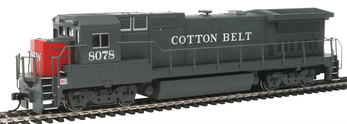 Walthers 910-19555 HO Cotton Belt GE Dash 8-40B #8078 - SoundTraxx Sound & DCC