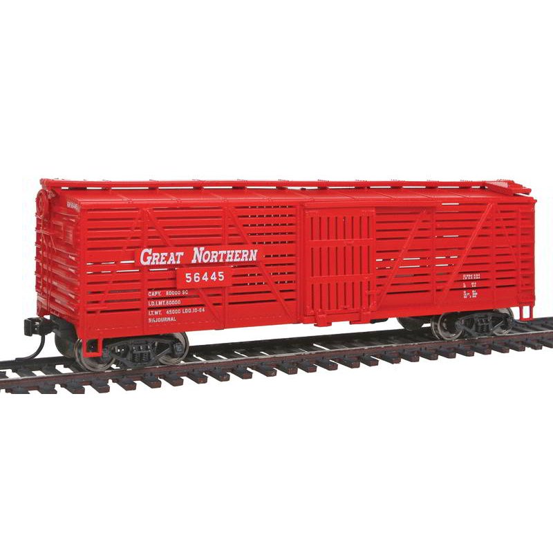 Walthers 910-4511 HO Great Northern 40' Stock Car Dreadnaught #56445