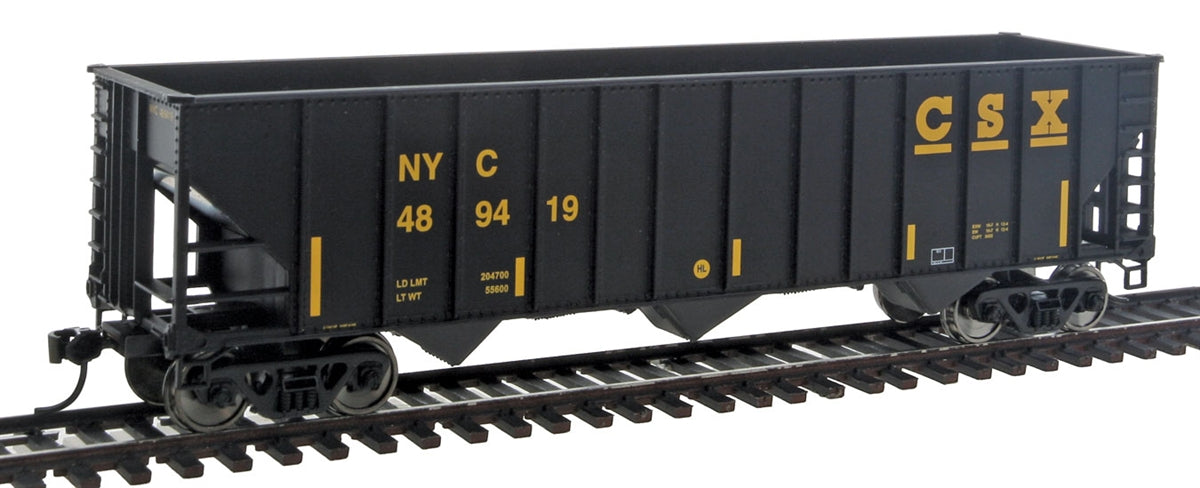 Walthers 910-6721 HO CSX/NYC 50' 100-Ton 3-Bay Eastern Hopper #489419