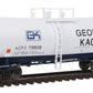 Walthers 920-100124 HO Georgia Kaolin UTLX 40' Funnel Flow Tank Car #75609