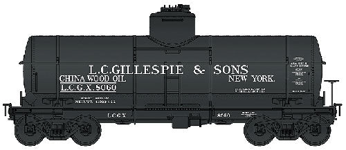 Walthers 920-100326 HO L.C. Gillespie & Sons 32'6" Type 21 ACF Tank Car #8060