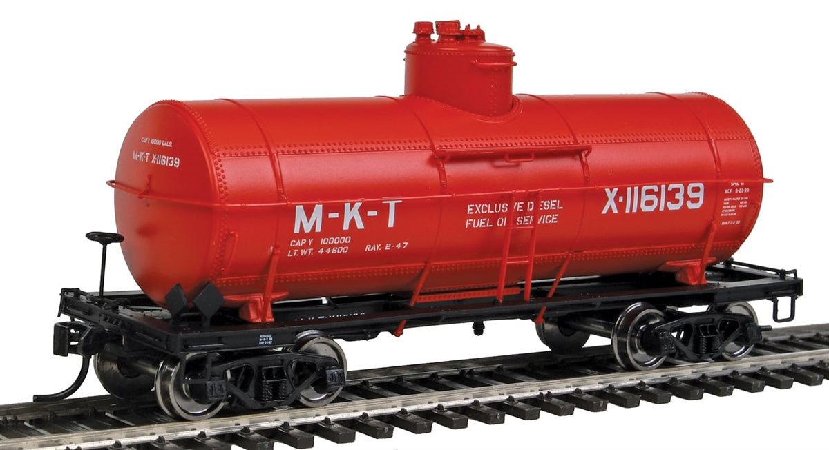 Walthers 920-100518 HO MKT Type 21 ACF 10,000-Gallon Tank Car #X-116139