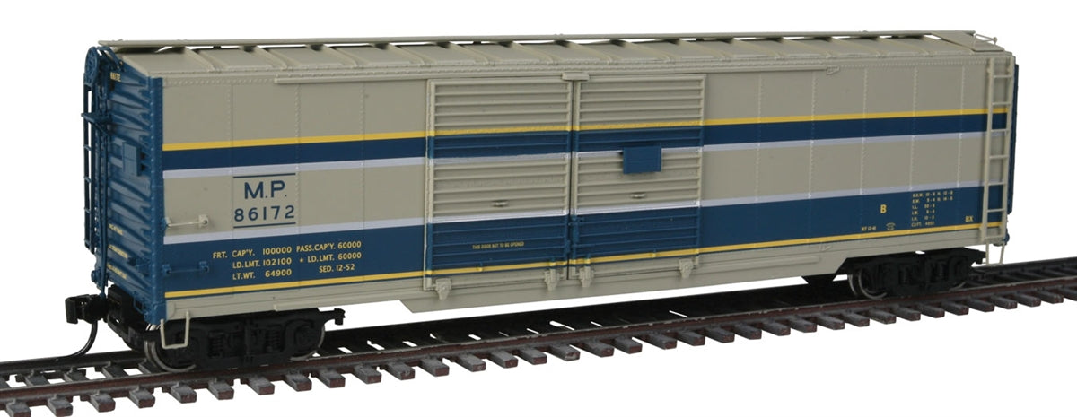 Walthers 920-101669 HO MP 50' AAR Double-Door Express Boxcar RTR #86172