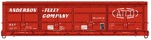Walthers 920-101907 HO ATCO RSP 56' Thrall All-Door Boxcar RTR #20277