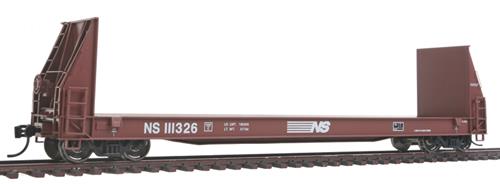 Walthers 920-104515 HO Norfolk Southern 50' Sieco Pulpwood Flatcar RTR #111326