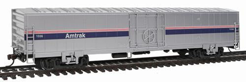 Walthers 920-11153 HO 60' Amtrak Thrall Material Handling Car MHC-2 RTR #1556