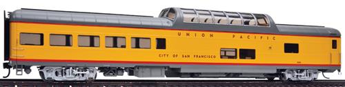 Walthers 920-18200 HO Union Pacific City of San Francisco 85' ACF Dome Lounge