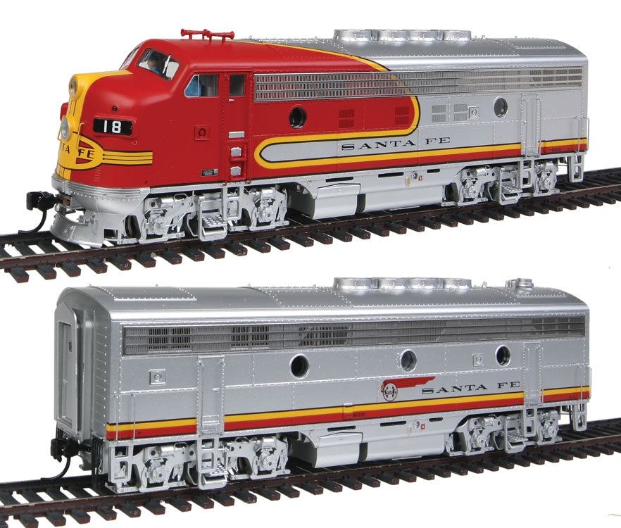 Walthers 920-48275 HO Scale Santa Fe EMD F-3A/B Diesel Locomotive Set #18C/18B