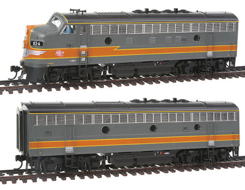 Walthers 920-48278 HO Milwaukee Road EMD F3A-B Set Standard DC #82A/82B