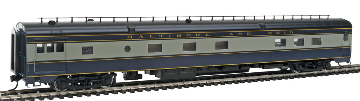 Walthers 920-9400 HO B&O Capitol Limited 85' P-S Baggage-Dorm-Coffee Shop-Lounge
