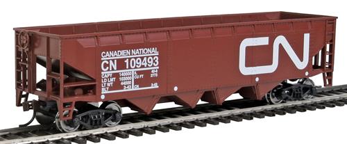 Walthers 931-1424 HO Canadian National Offset Hopper #109493 - Ready to Run