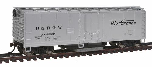 Walthers 931-1482 HO Denver & Rio Grande Western Track Cleaning Boxcar #69035