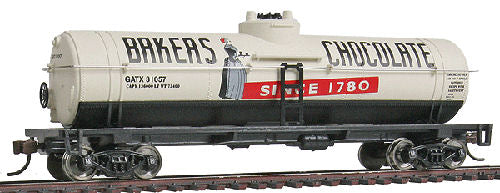 Walthers 931-1615 HO Baker's Chocolate GATX 40' Tank Car #31057 - Ready to Run