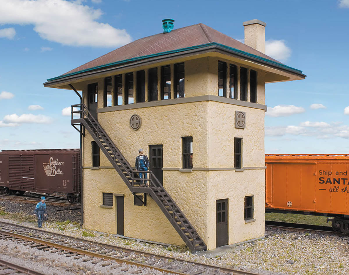 Walthers 933-2983 HO ATSF Interlocking Tower Structure Kit