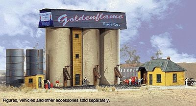 Walthers 933-3246 N Goldenflame Fuel Co. Industrial Building Kit