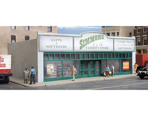Walthers 933-3464 HO Simmons Five & Dime Building Kit