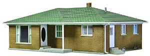 Walthers 933-3777 HO Ranch Tract House Kit