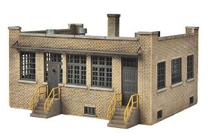 Walthers 933-4020 HO Industry Office Single Story Brick Building Kit