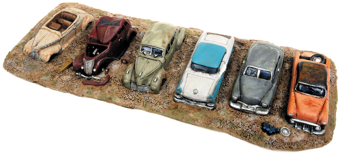 Walthers 949-3000 HO Junk Automobiles Row