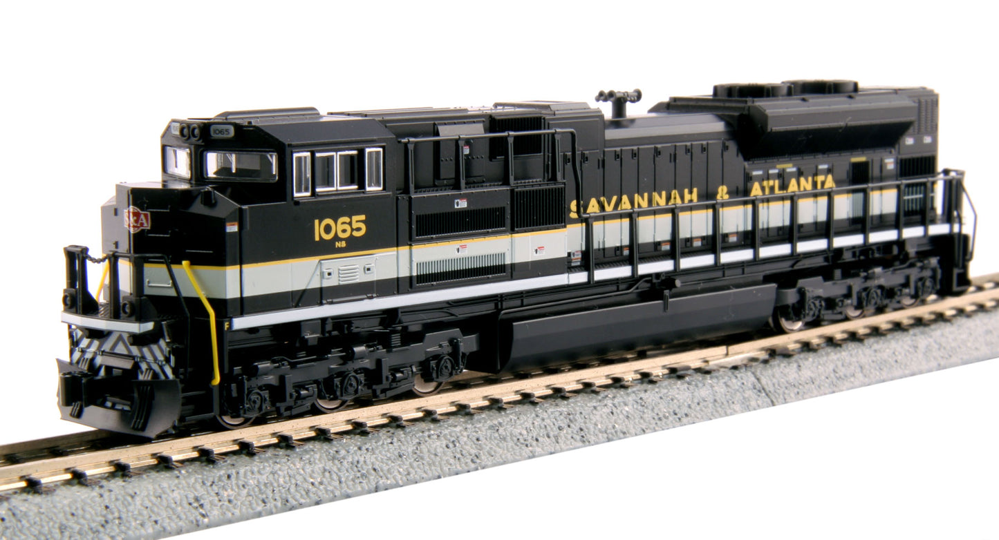 Kato 176-8511 N SD70ACe Savannah & Atlanta NS Heritage Diesel Locomotive #1065