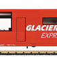 LGB 33667 G Rhaetian Railroad RhB Glacier Express Diner - Ready to Run